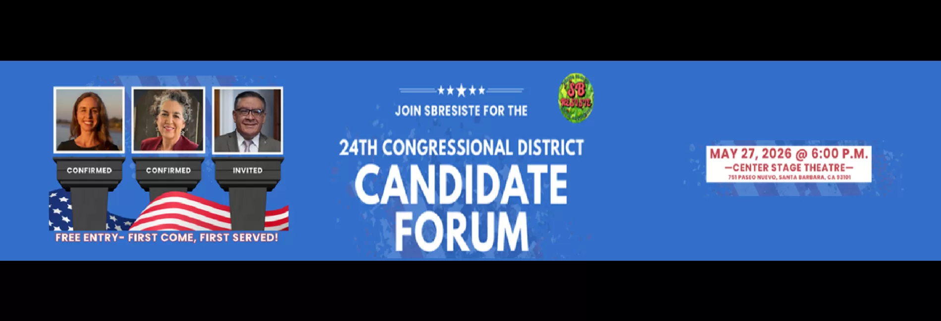 24th Congressional District Candidate Forum