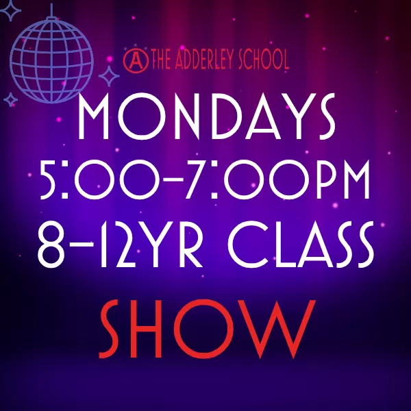 Monday 5:00–7:00 PM | 8–12YR Showcase