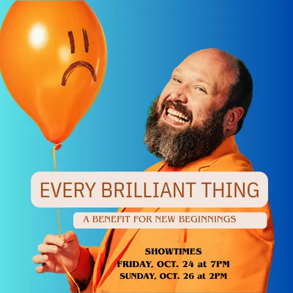 Every Brilliant Thing Starring Jonny Donahoe